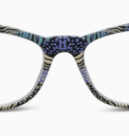 Peepers Blue Safari Lynx Blue Light Reading Glasses