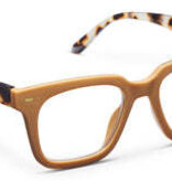 Peepers Tan/Chai Tortoise Starlet Blue Light Reading Glasses