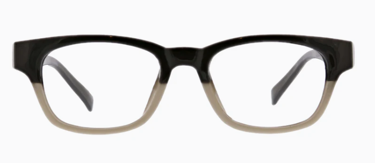 Peepers Black/Taupe Layover Blue Light Reading Glasses