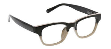 Peepers Black/Taupe Layover Blue Light Reading Glasses