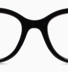 Peepers Black Grandview Blue Light Reading Glasses