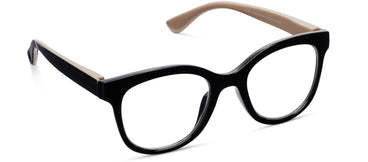 Peepers Black Grandview Blue Light Reading Glasses