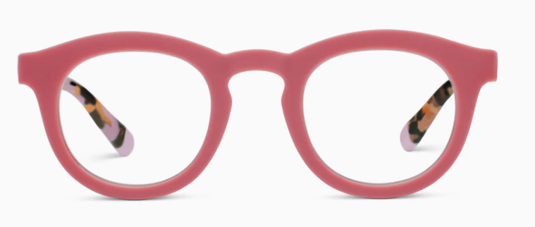Peepers Strawberry/Pink Botanico Saffron Blue Light Reading Glasses
