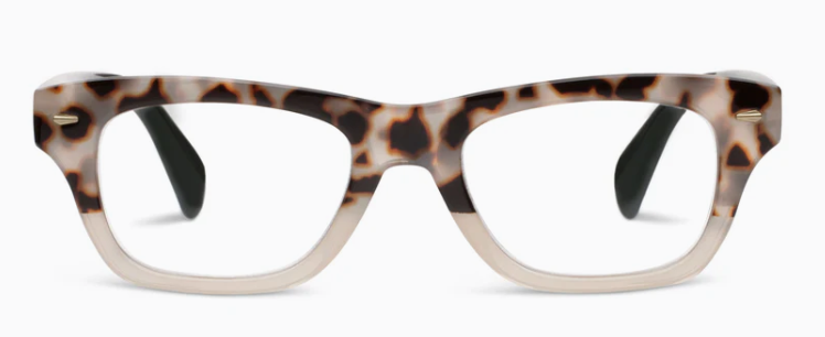 Peepers Gray Tortoise/Gray Cold Brew Blue Light Reading Glasses