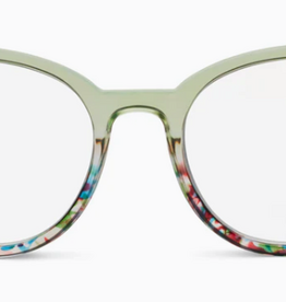 Peepers Green That's a Wrap Blue Light Reading Glasses