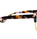 Peepers Pink Botanico/Gold Georgia Blue Light Reading Glasses