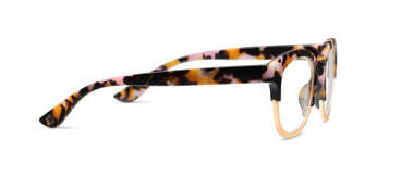 Peepers Pink Botanico/Gold Georgia Blue Light Reading Glasses