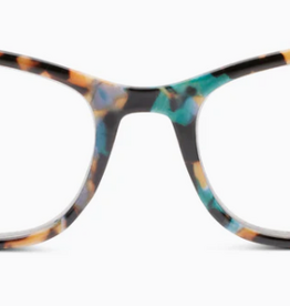 Peepers Teal Botanico Gloria Blue Light Reading Glasses