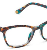 Peepers Teal Botanico Gloria Blue Light Reading Glasses