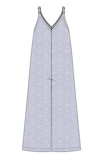 Liverpool Los Angeles wide leg crop jumpsuit w/ adjustable straps