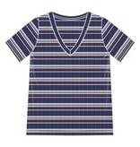 Liverpool Los Angeles short sleeve v-neck knit tee