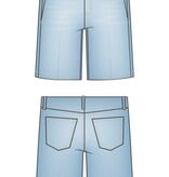 Liverpool Los Angeles weekender relaxed short 11' inseam