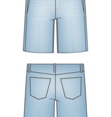 Liverpool Los Angeles weekender relaxed short 11' inseam