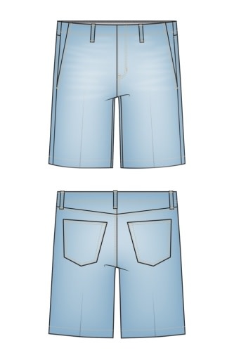 Liverpool Los Angeles weekender relaxed short 11' inseam