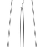 Liverpool Los Angeles stride crop wide leg w/ embroidered hem 26'