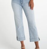 Liverpool Los Angeles kennedy crop straight w/ wide hem and slit 2