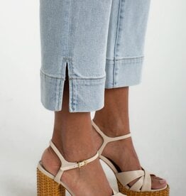 Liverpool Los Angeles kennedy crop straight w/ wide hem and slit 2