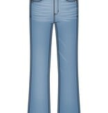 Liverpool Los Angeles gia glider crop flare w/ tulip back slit