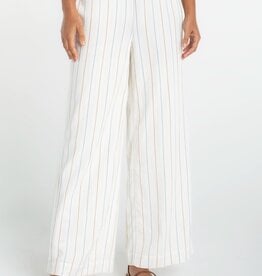 Liverpool Los Angeles pull on wide leg woven pant