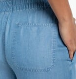 Liverpool Los Angeles cinch waist highrise pull-on pant 28' ins