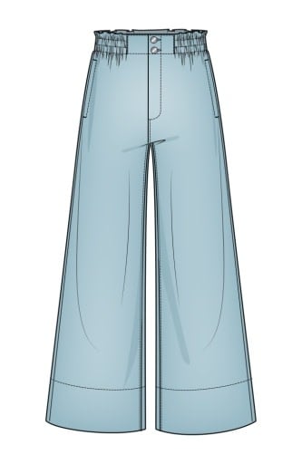 Liverpool Los Angeles cinch waist highrise pull-on pant 28' ins