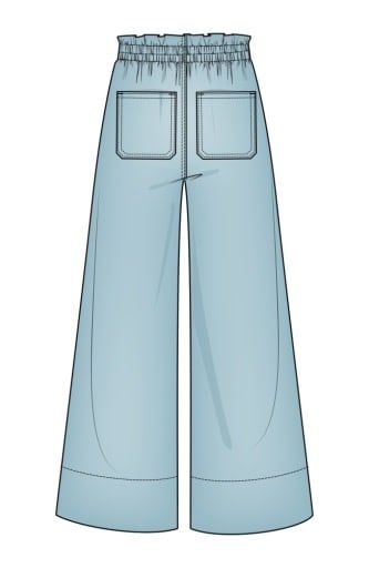 Liverpool Los Angeles cinch waist highrise pull-on pant 28' ins