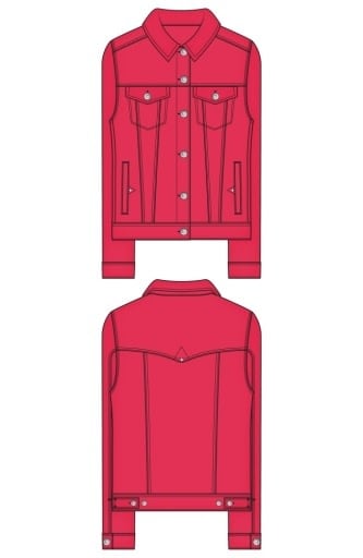 Liverpool Los Angeles classic jean jacket