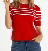 Liverpool Los Angeles short sleeve  crew neck sweater