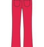 Liverpool Los Angeles hannah cropped flare w/ slit hem 25.5' ins