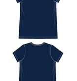 Liverpool Los Angeles textured short sleeve crew neck tee w/ rib trim