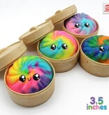 Dim Sum Steam Buns Mystery Tie-Dye Squishy Dumpling Squish (3.5")