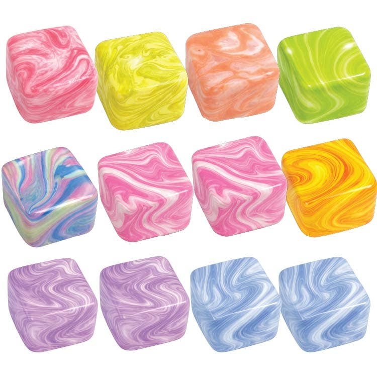 Novelty Brands Fun Doh Swirl Squishy Cube 627 (various)