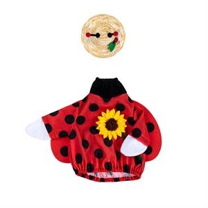 Evergreen Porch Goose Outfit, Ladybug