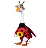 Evergreen Porch Goose Outfit, Ladybug