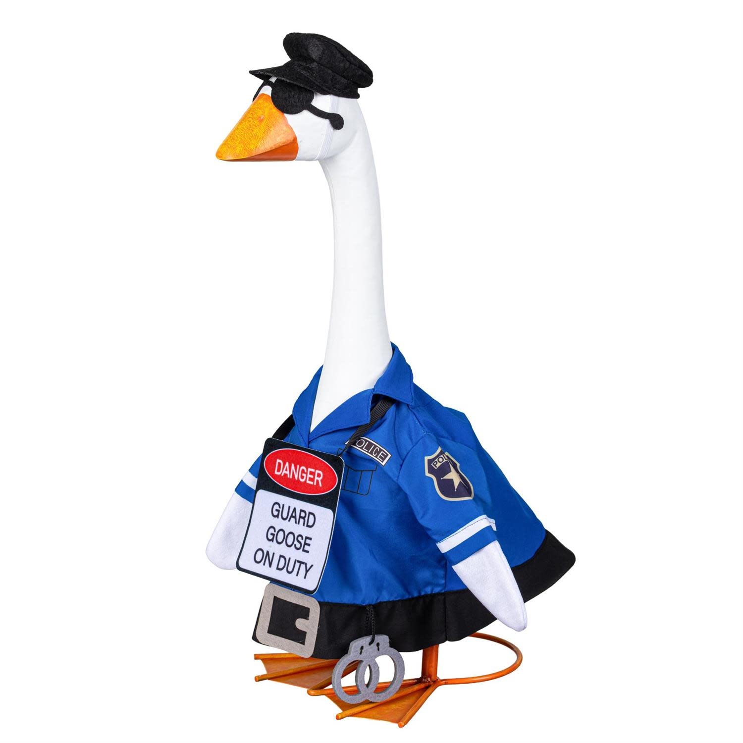 Evergreen Porch Goose Outfit, Police