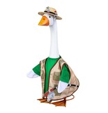 Evergreen Porch Goose Outfit, Go Fishing