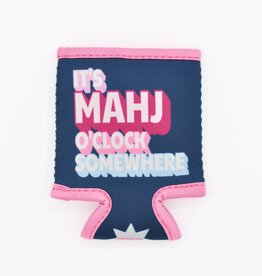FLEURISH It's Mahj O'Clock Somewhere Mahjong Coozie/ Can Cooler