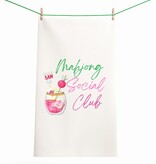 Aspen Lane Mahjong Social Club Tea Towel