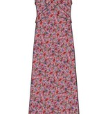 Liverpool Los Angeles sleeveless ruffle front woven maxi dress
