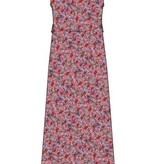 Liverpool Los Angeles sleeveless ruffle front woven maxi dress