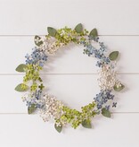 FLEURISH Wreath - Dainty Metal Hydrangeas