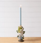 FLEURISH Candle Holder - Dainty Metal Hydrangea