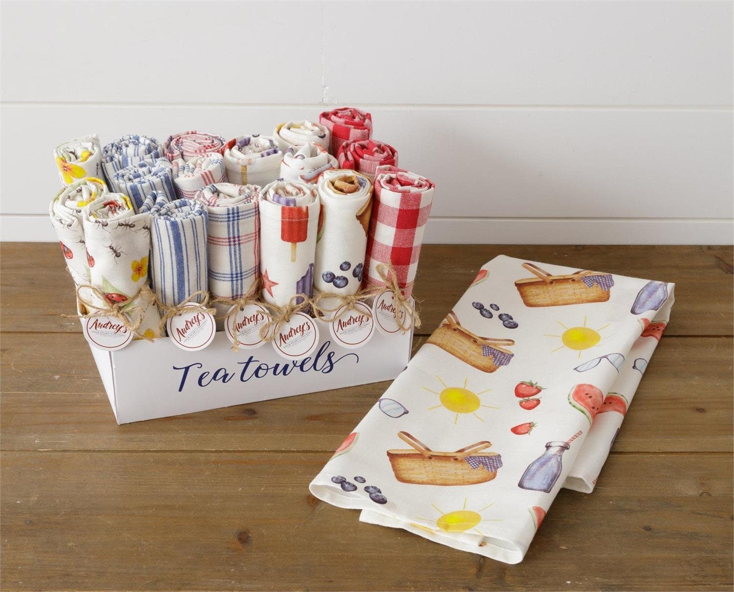 FLEURISH Summer Tea Towel (various designs)