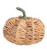 Mudpie LIGHT ORANGE WOVEN PUMPKIN