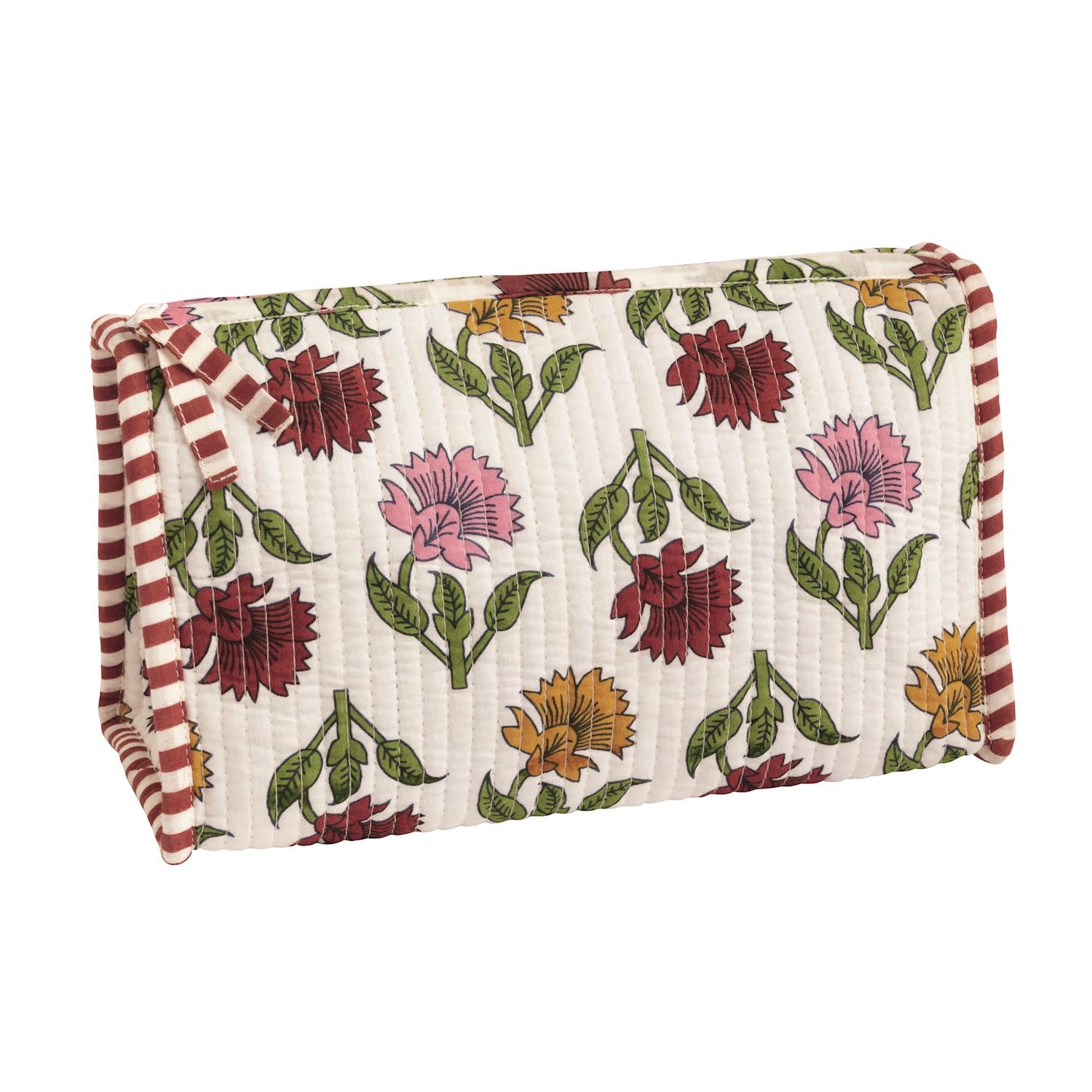 Mudpie HARVEST BLOCK PRINT CASE WH