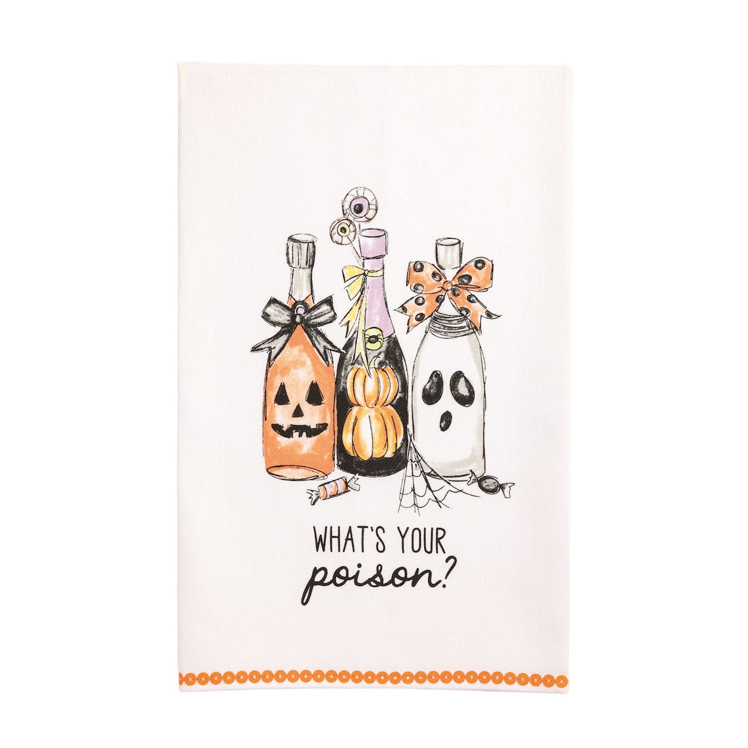 Mudpie POISON COCKTAIL TOWEL