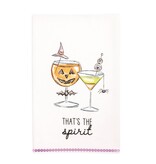 Mudpie THATS SPIRIT COCKTAIL TOWEL