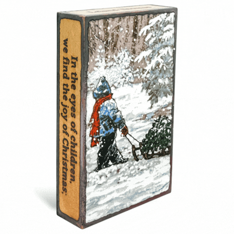 Houston Llew Houston Llew Spiritile: 305 Heart of Christmas *Limited Edition Holiday Spiritile *retired