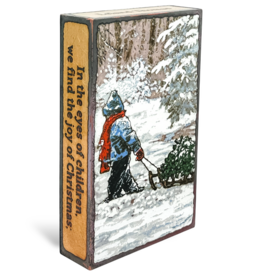 Houston Llew Houston Llew Spiritile: 305 Heart of Christmas *Limited Edition Holiday Spiritile *retired