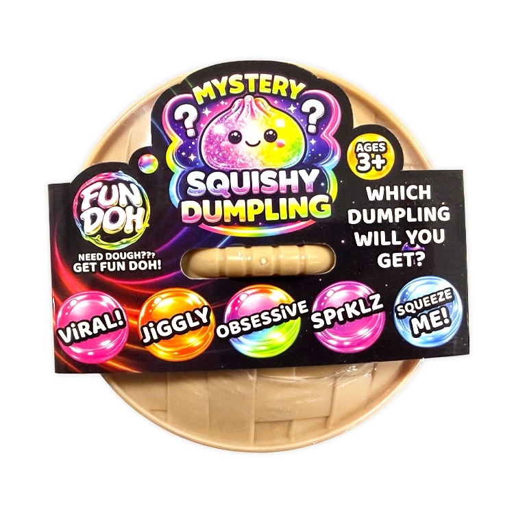 Novelty Brands Fun Doh Mystery Dumpling Squishie
